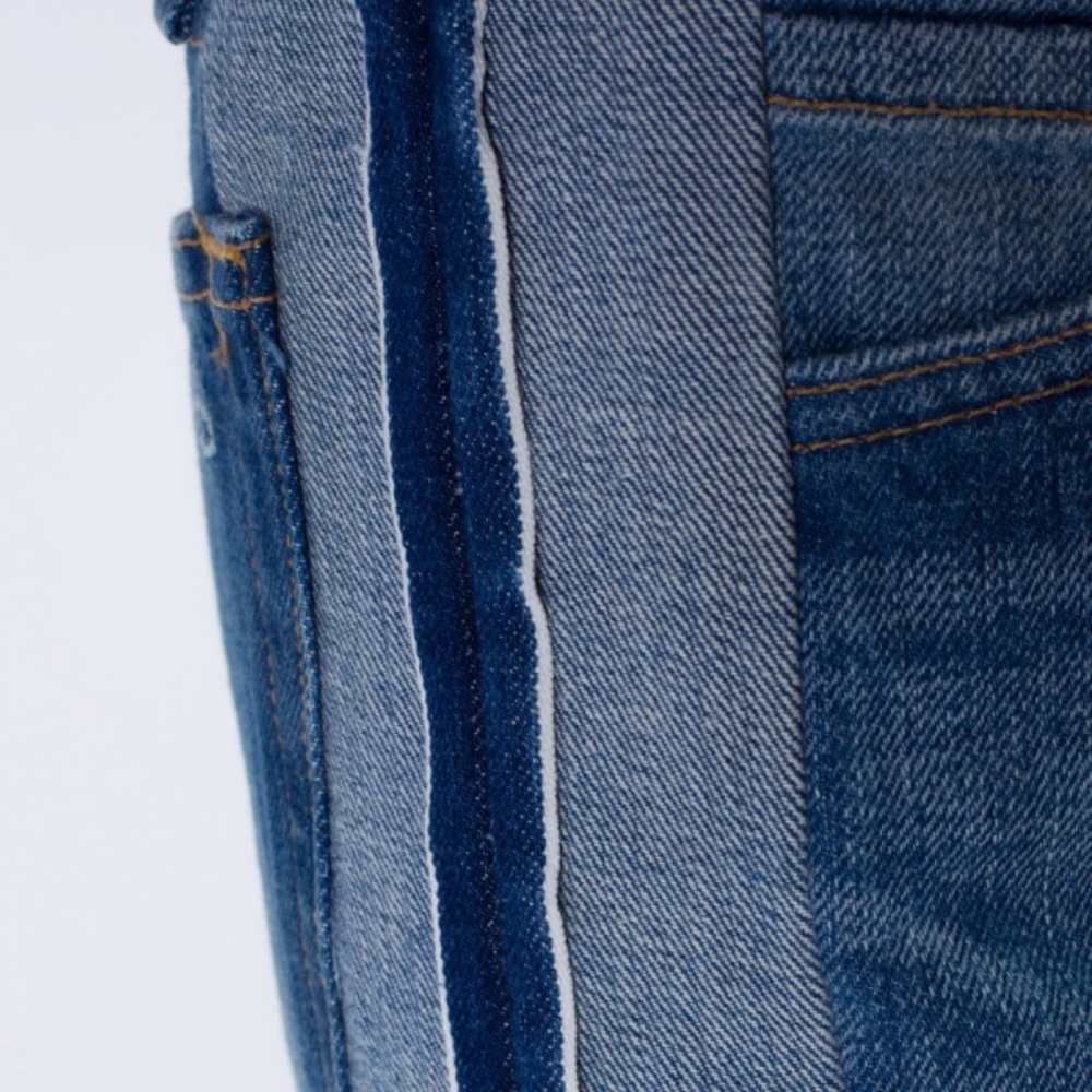 Rag & Bone Marilyn Reverse Selvedge Denim Button … - image 5